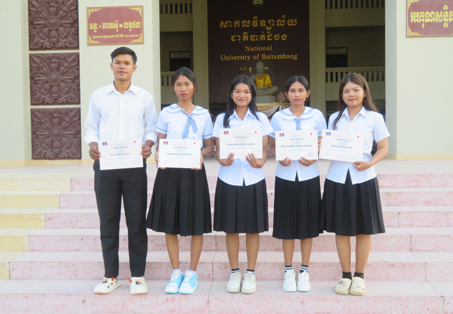 University students attending school on scholarships