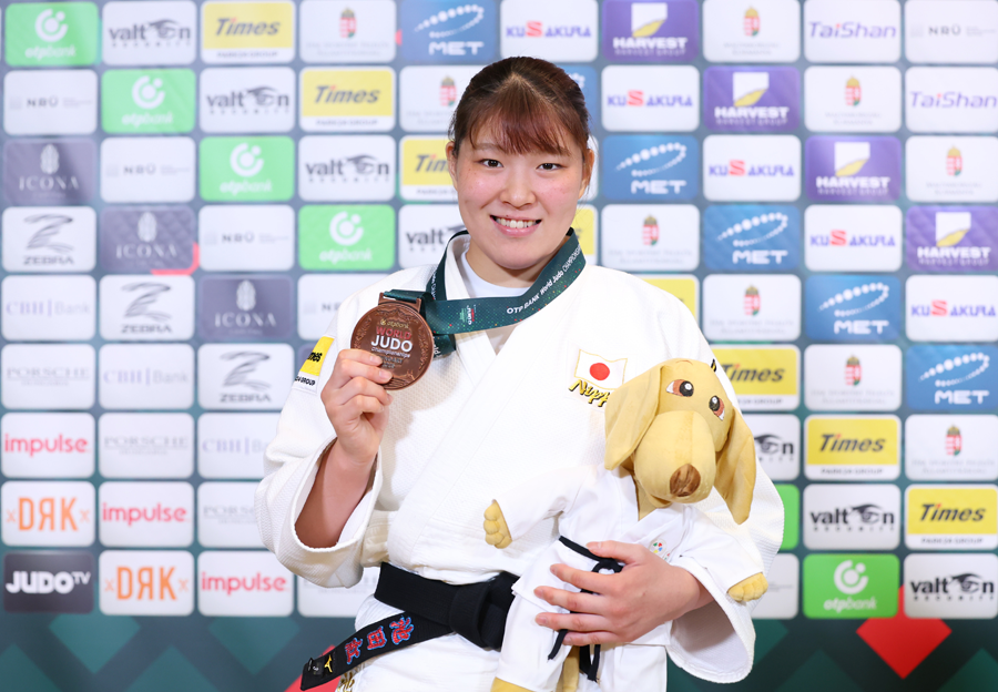 Kurena Ikeda, women’s 78 kg category — Bronze medal at the World Championships