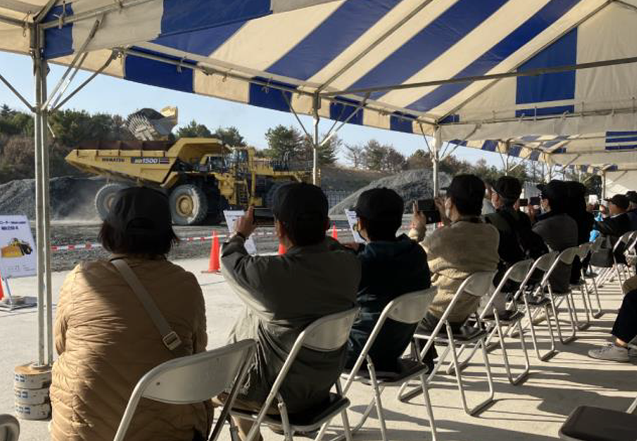 茨城工場で開催した見学会