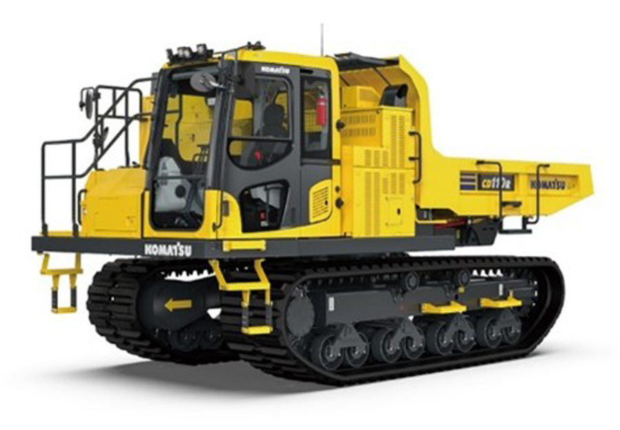  CD110R-3 equipped with a vehicle rollover warning system